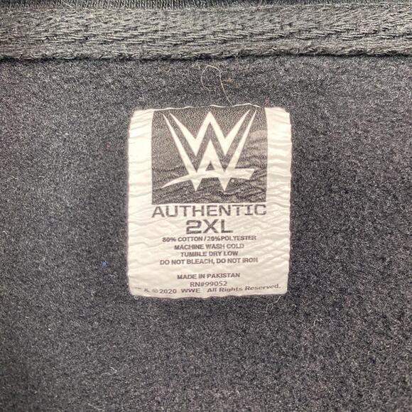 WWE Authentic Mens XXL Undisputed Era Camo Logo Full Zip Hoodie Sweatshirt - Picture 4 of 4